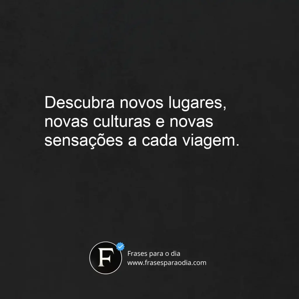 Frases de passeio