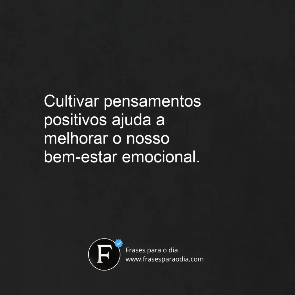 Frases de psicologia positiva