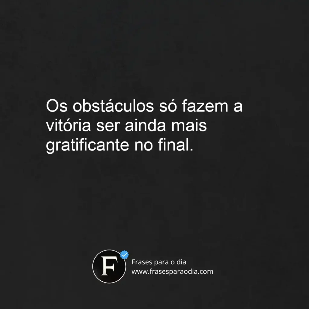 Frases de superação na vida