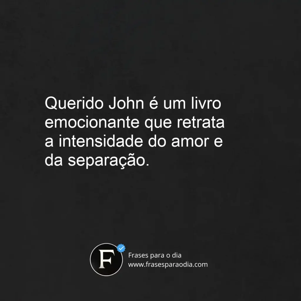 Frases querido john