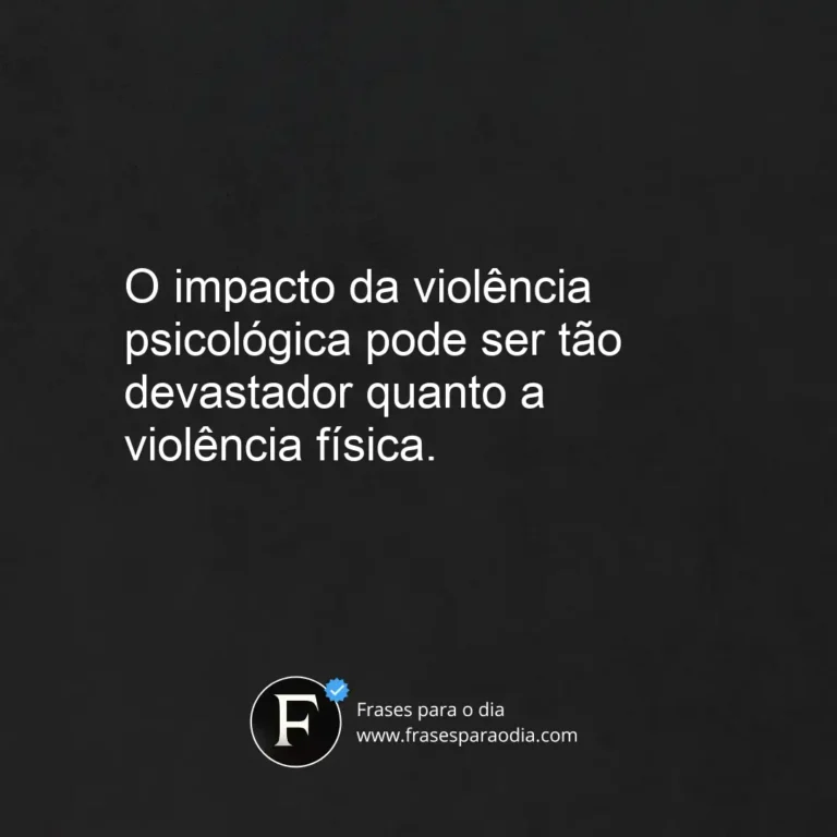 Frases sobre violencia psicologica