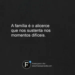 Frases curtas de familia