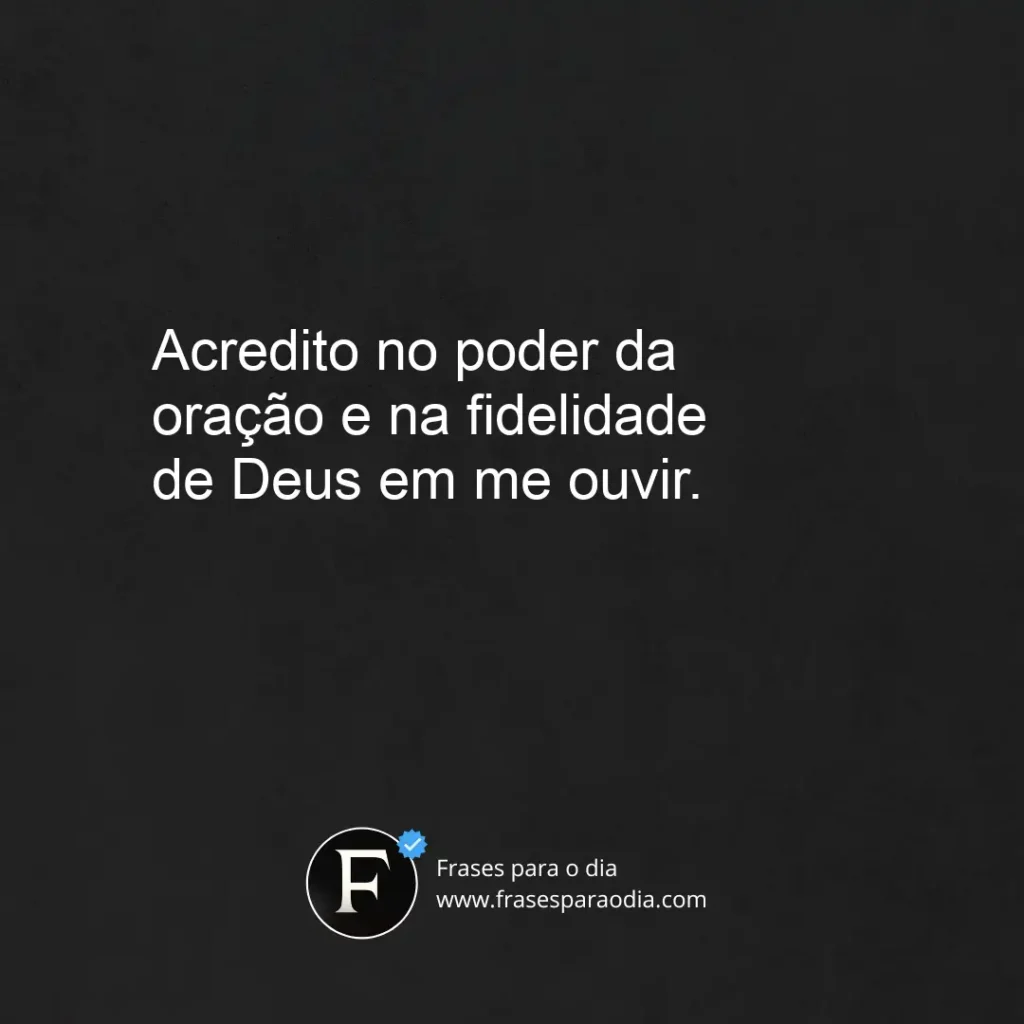 Frases de deus e fiel