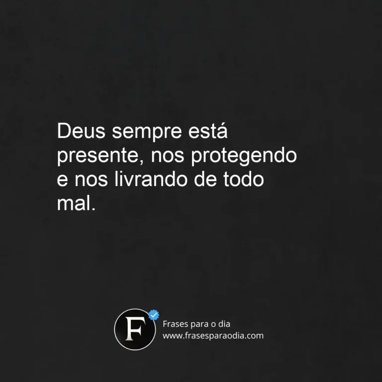 Frases de livramento de deus