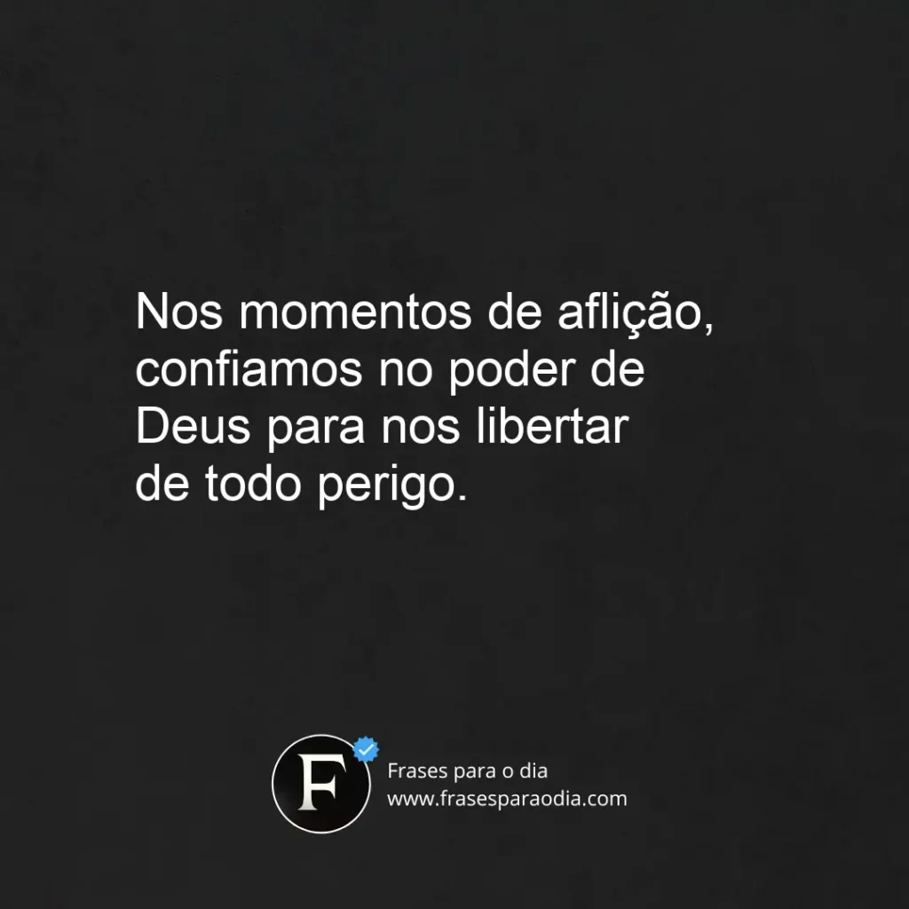 Frases de livramento de deus