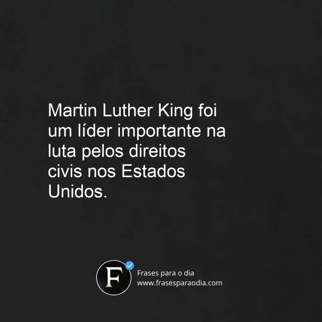 Frases de martin luther king