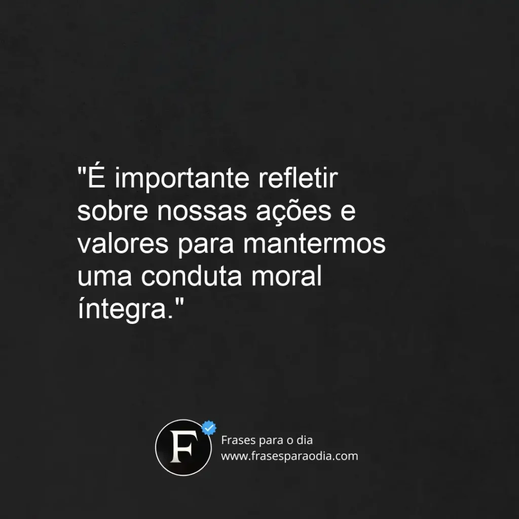 Frases de moral