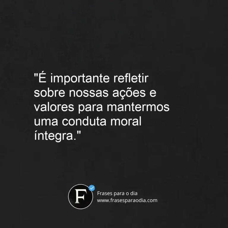 Frases de moral