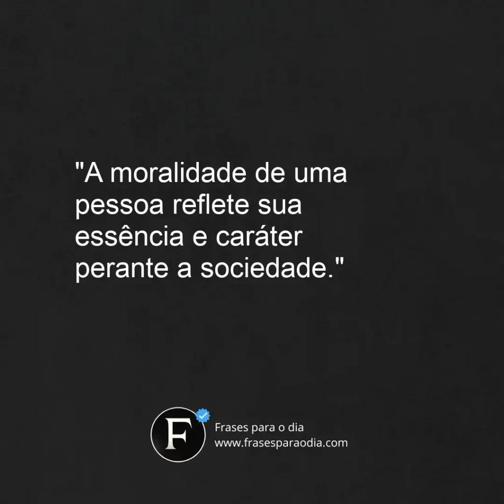 Frases de moral