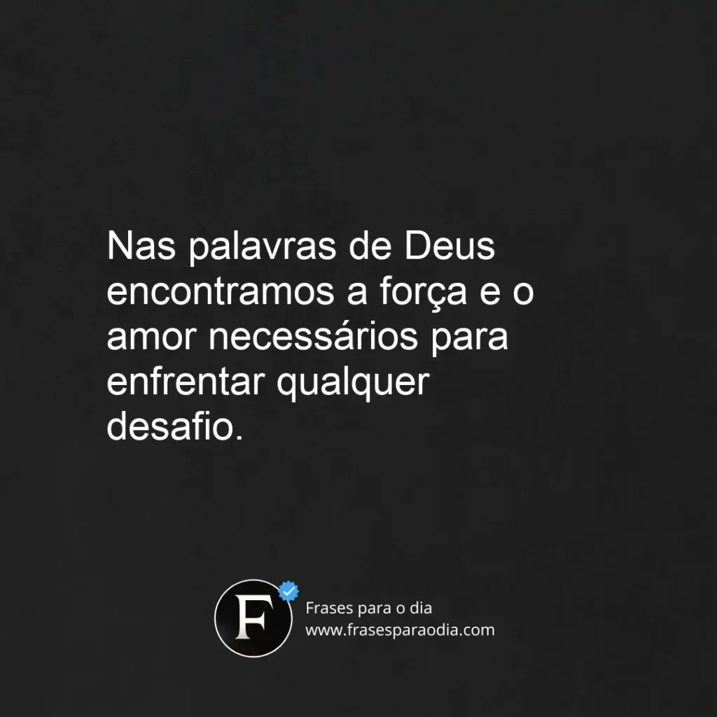 Frases de sabedoria de deus