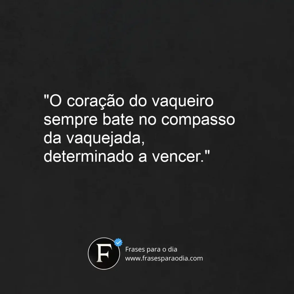 Frases de vaquejada