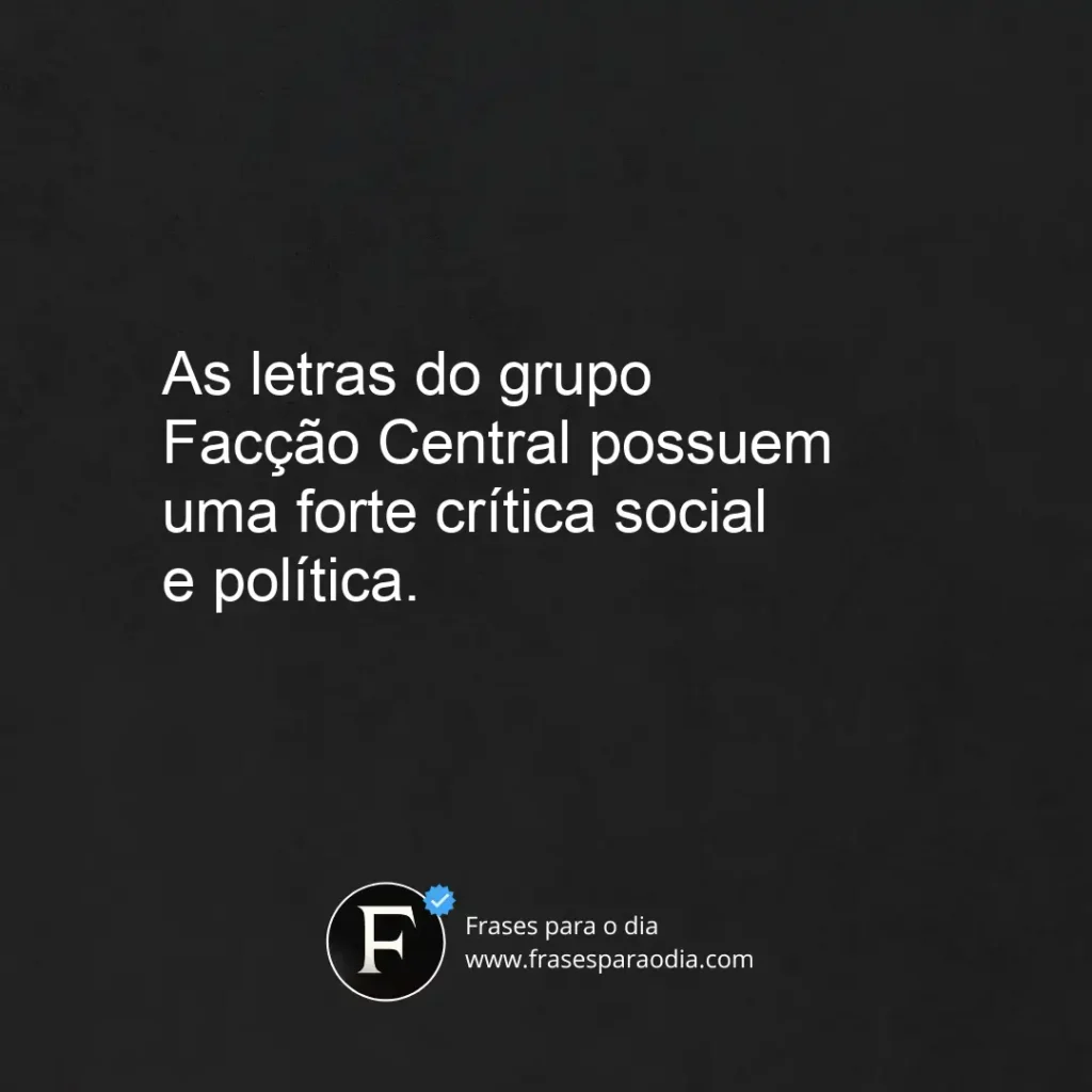 Frases facção central