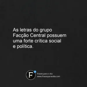 Frases facção central