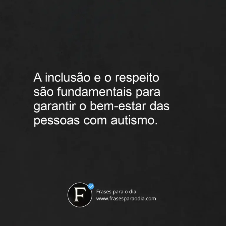 Frases sobre autismo