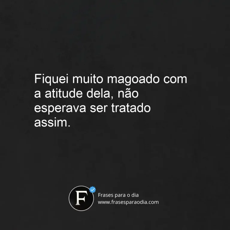 Frases de decepção