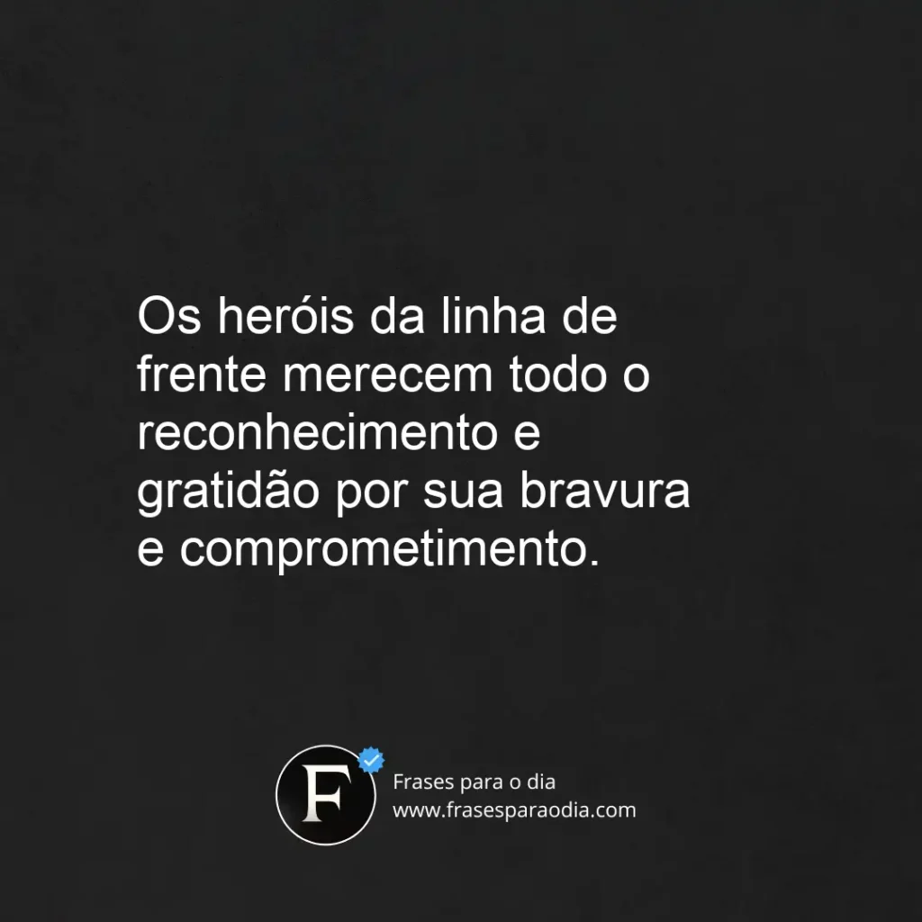 Frases de homenagem aos profissionais da saude