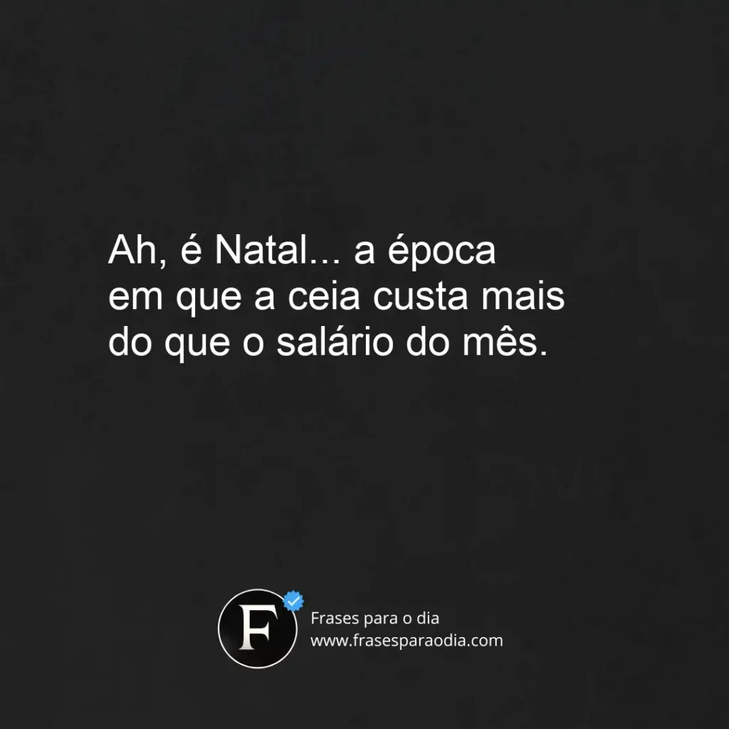 Frases de natal engraçadas