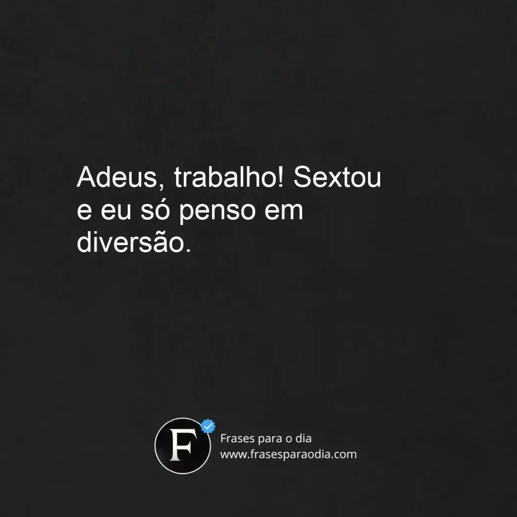 Frases de sextou