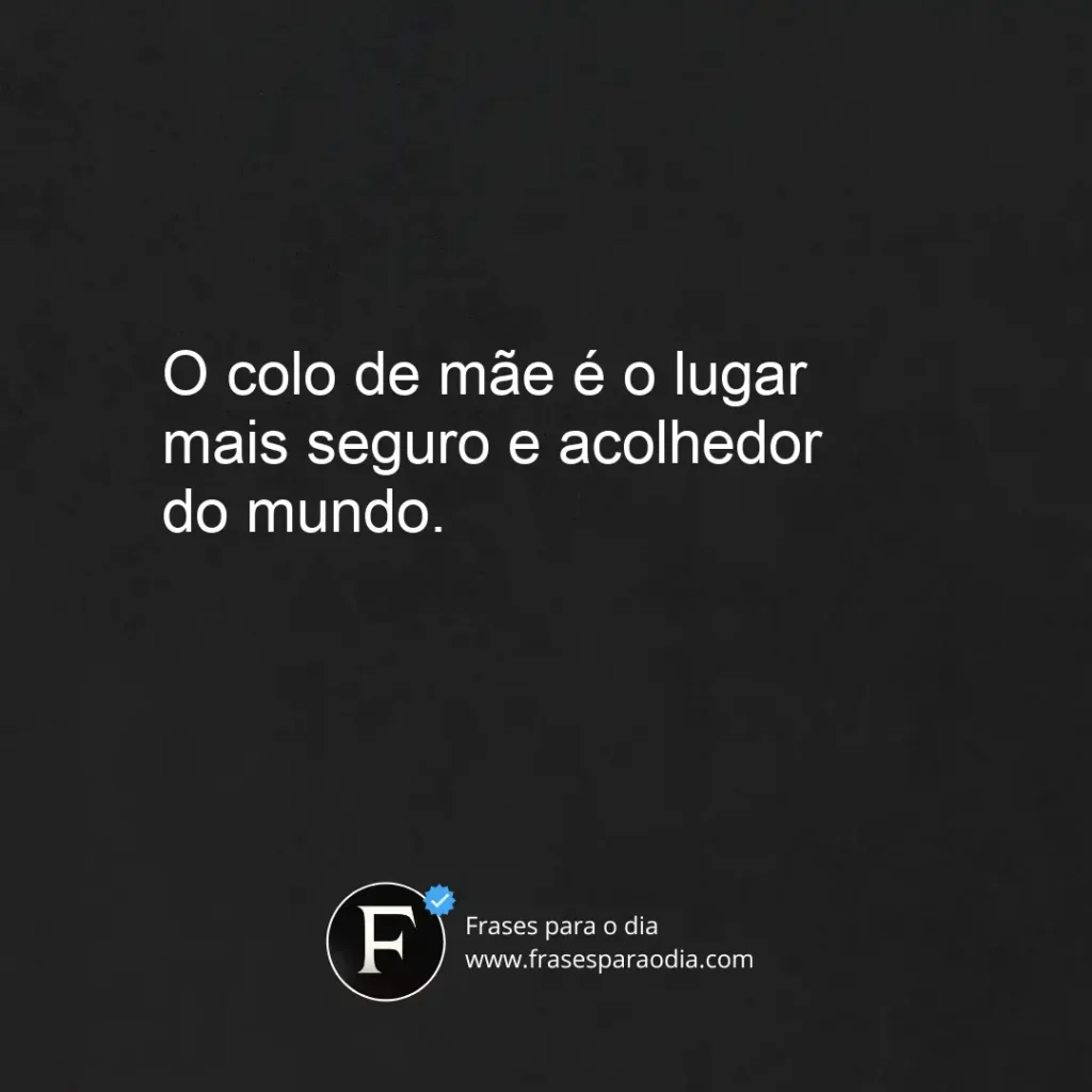 Frases de amor de mãe