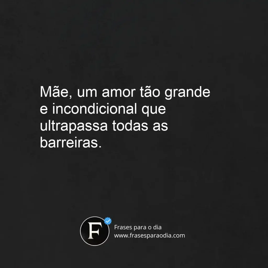 Frases de amor de mãe