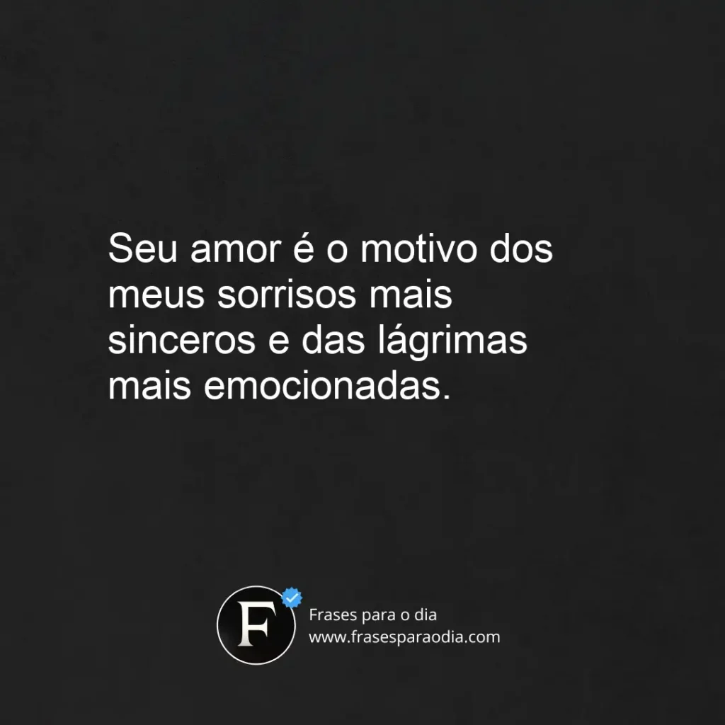 Frases de amor para namorado chorar