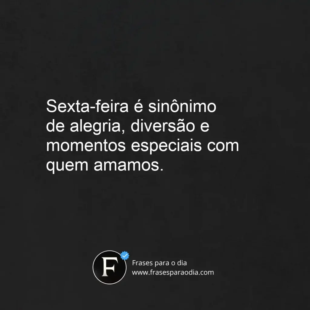 Frases de sexta feira