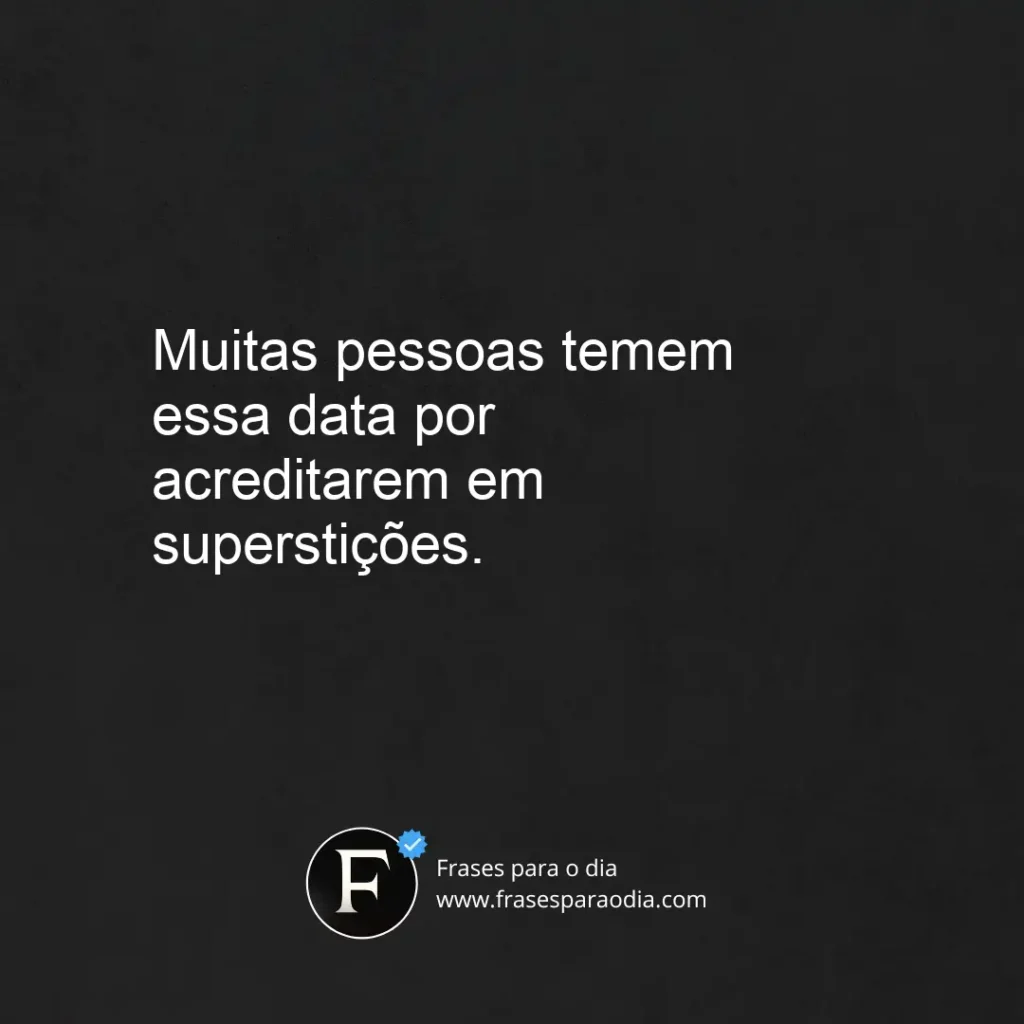 Frases de sexta feira 13