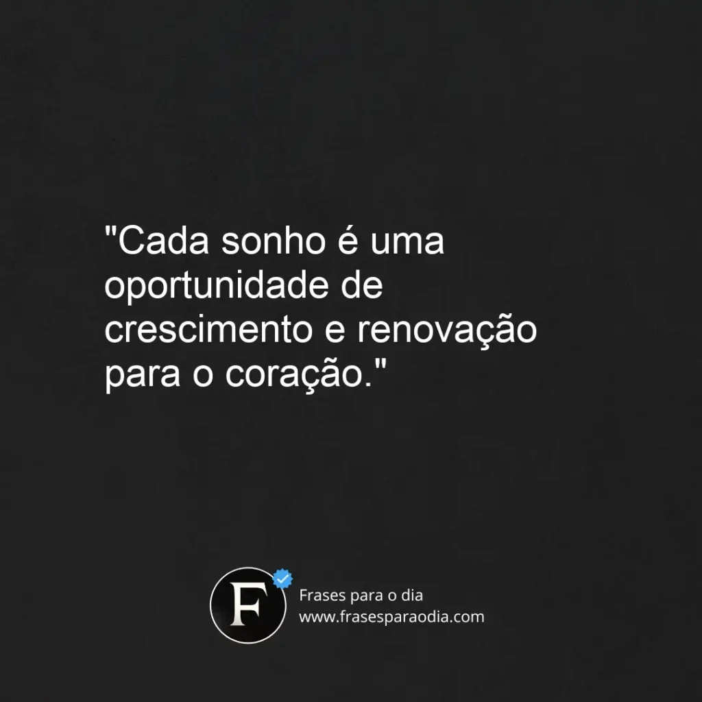 Frases de sonhos