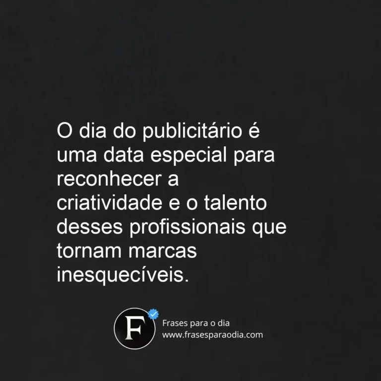 Frases dia do publicitario