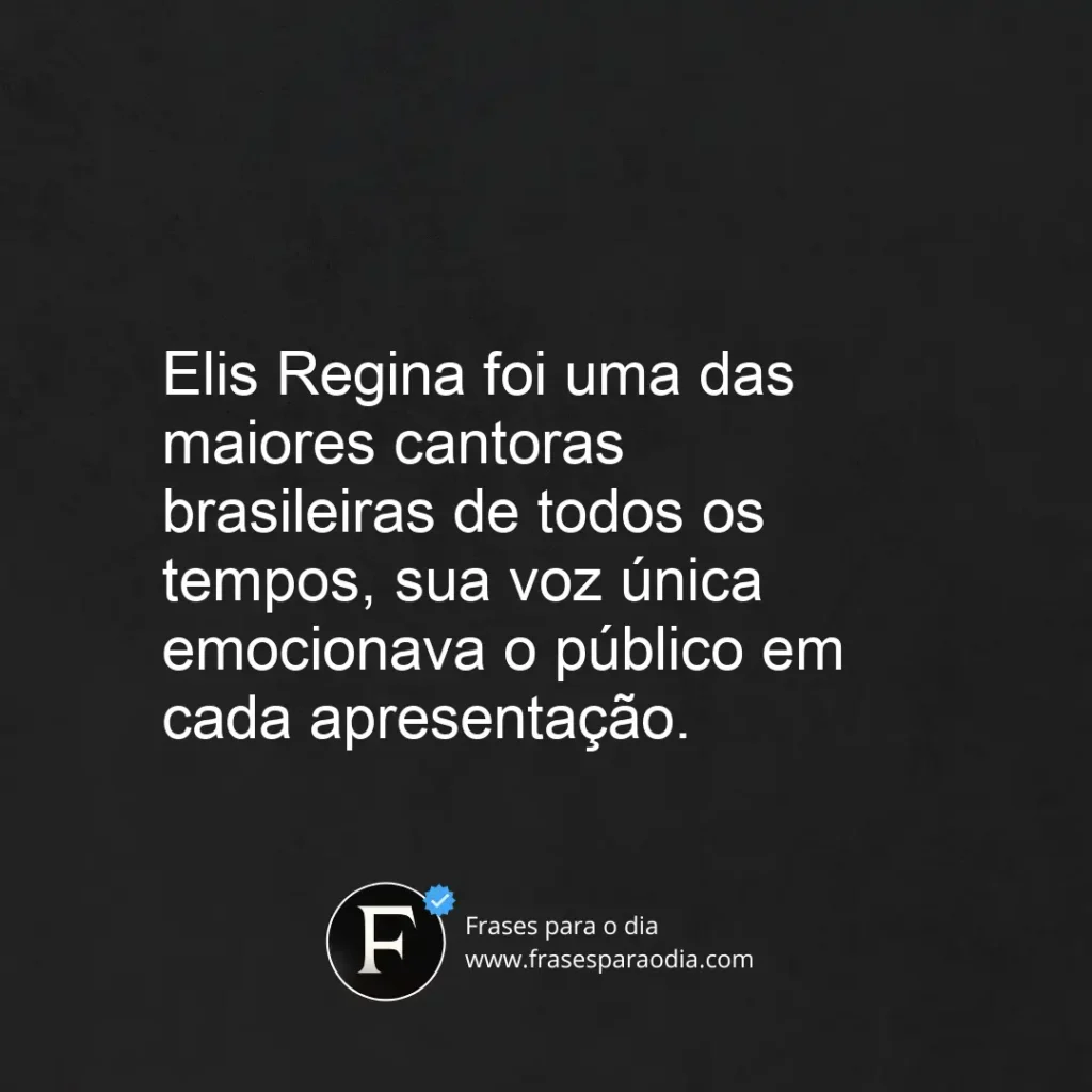 Frases elis regina