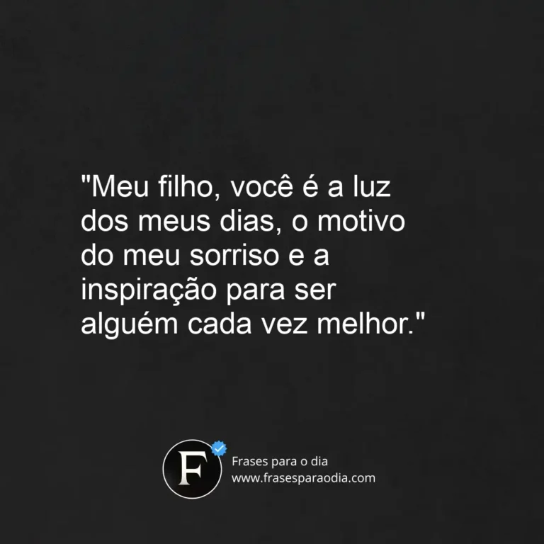 Frases para filho