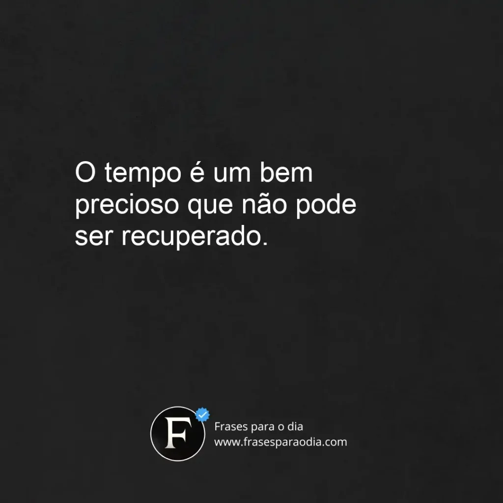 Frases sobre tempo