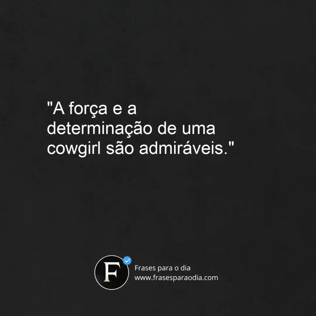 Frases de cowgirl