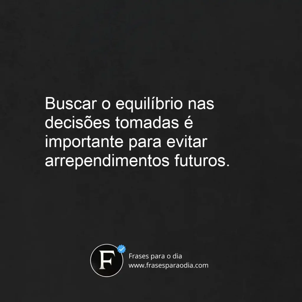Frases de equilibrio