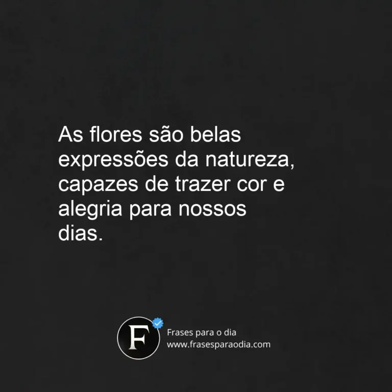 Frases de flores