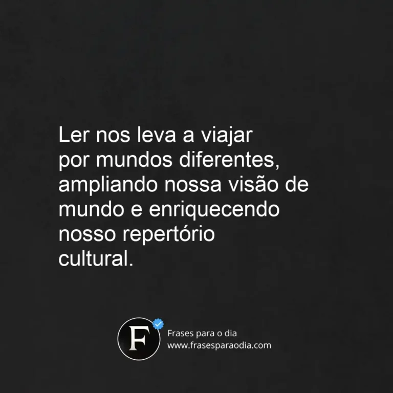 Frases de incentivo a leitura