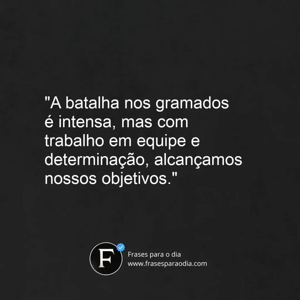 Frases de jogador de futebol