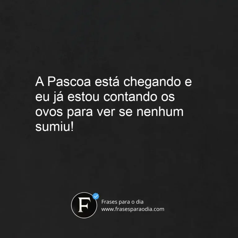 Frases de pascoa engraçadas