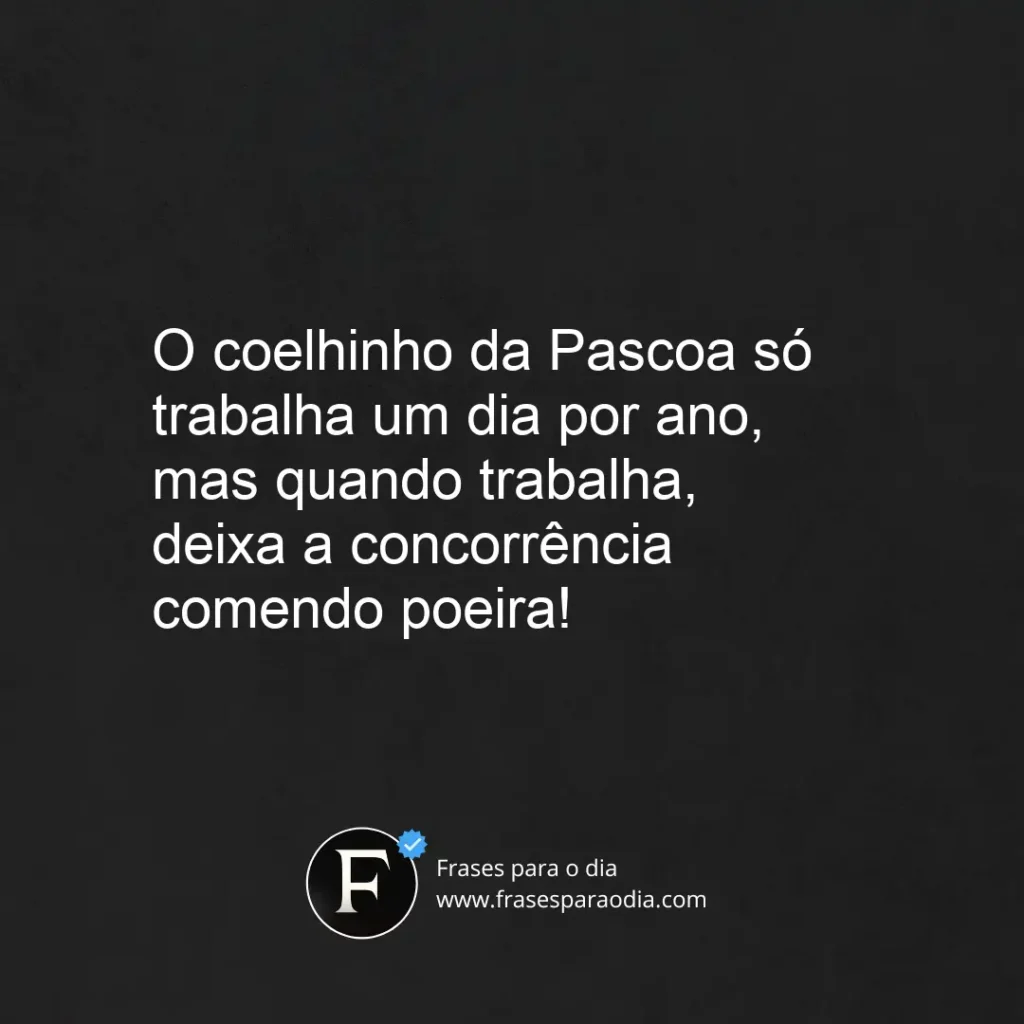 Frases de pascoa engraçadas