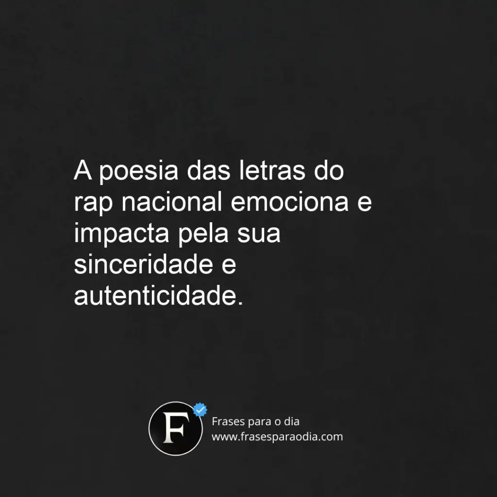 Frases de rap nacional