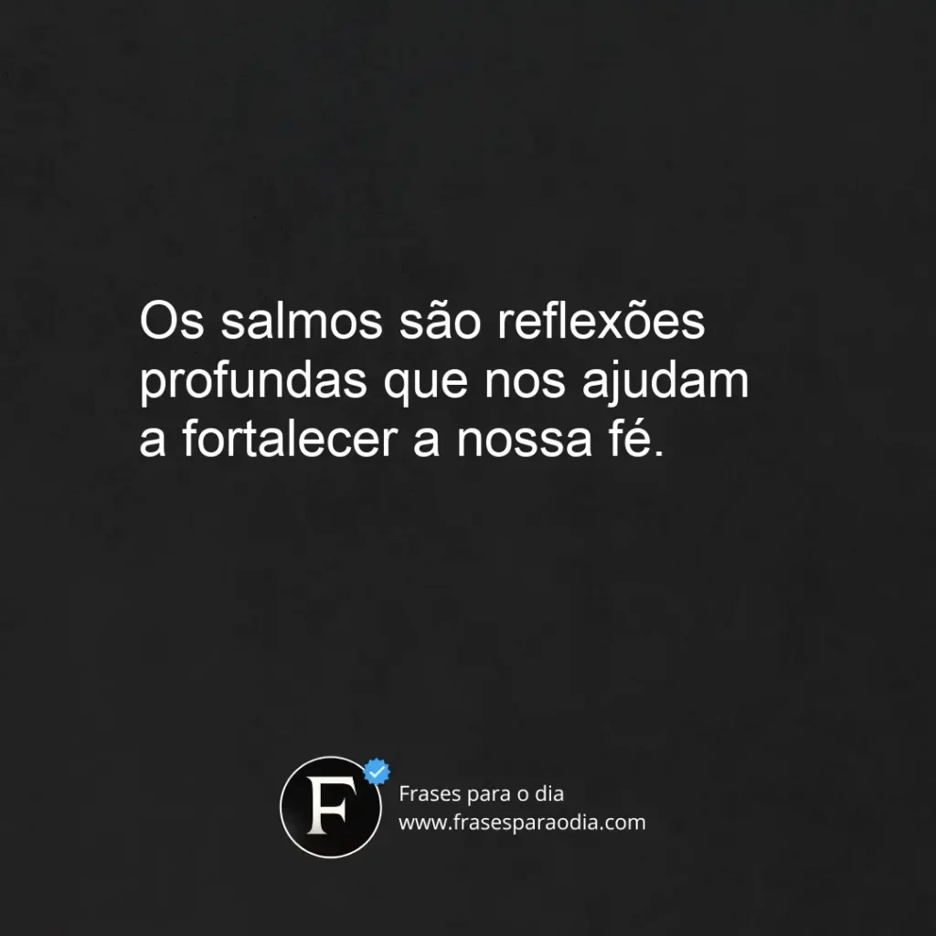 Frases de salmos