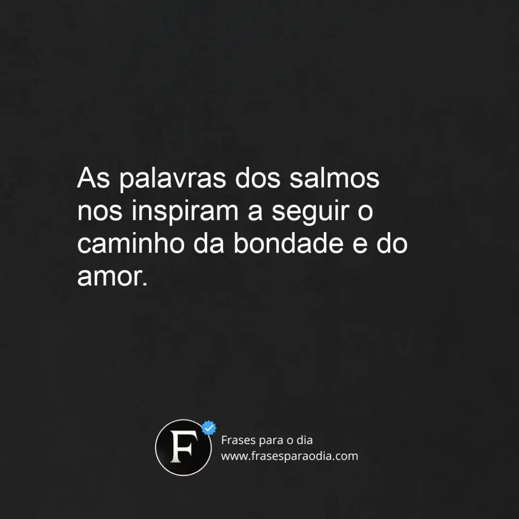 Frases de salmos