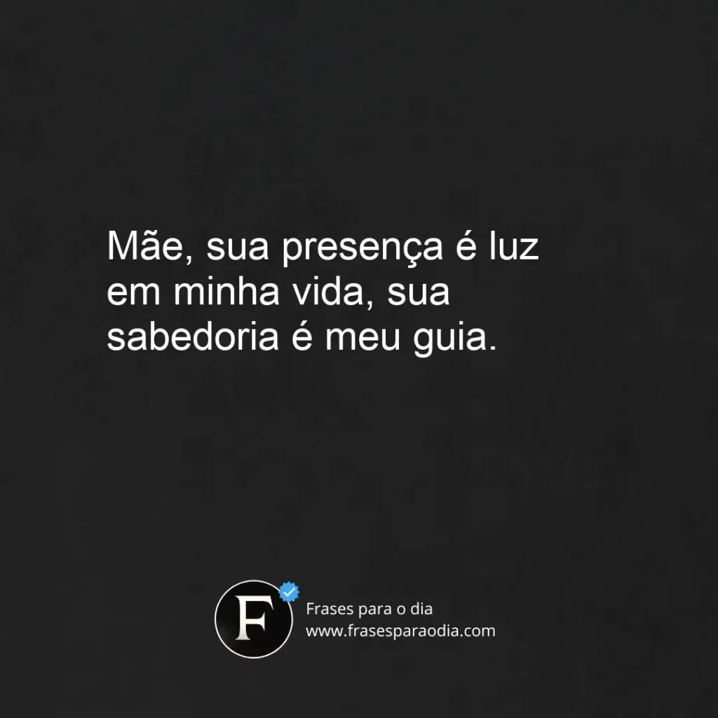 Frases dia das mães