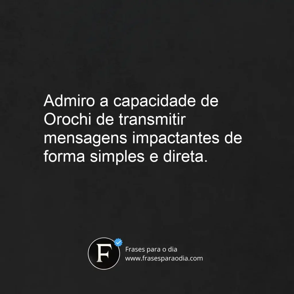 Frases orochi