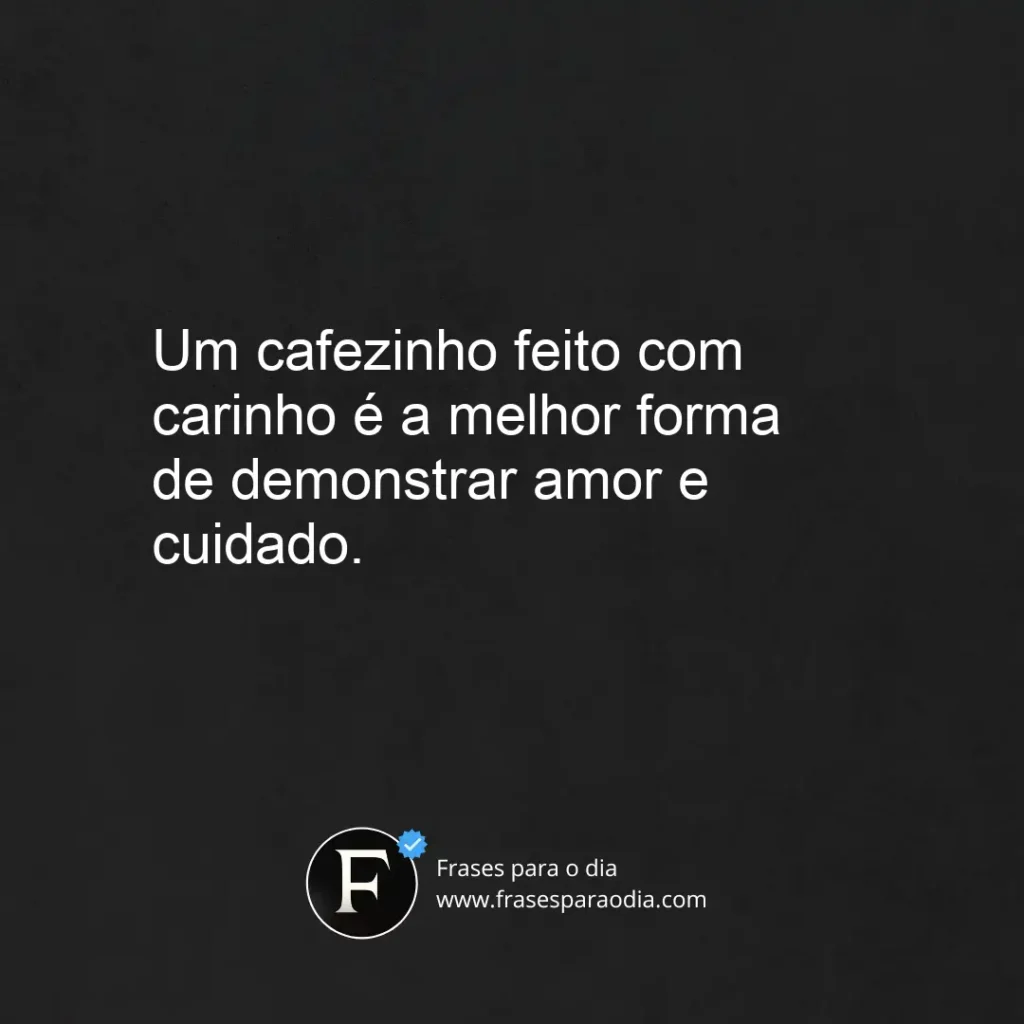 Frases sobre cafe