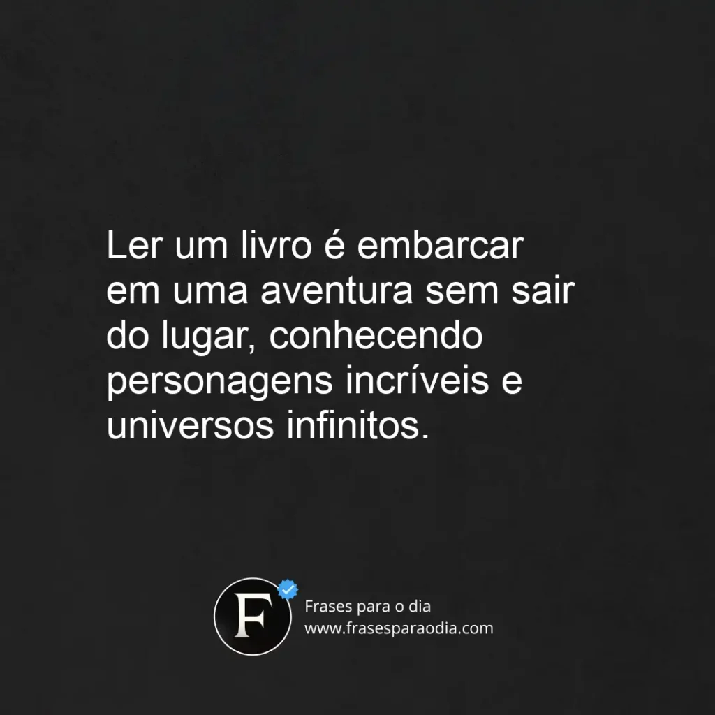 Frases sobre livros