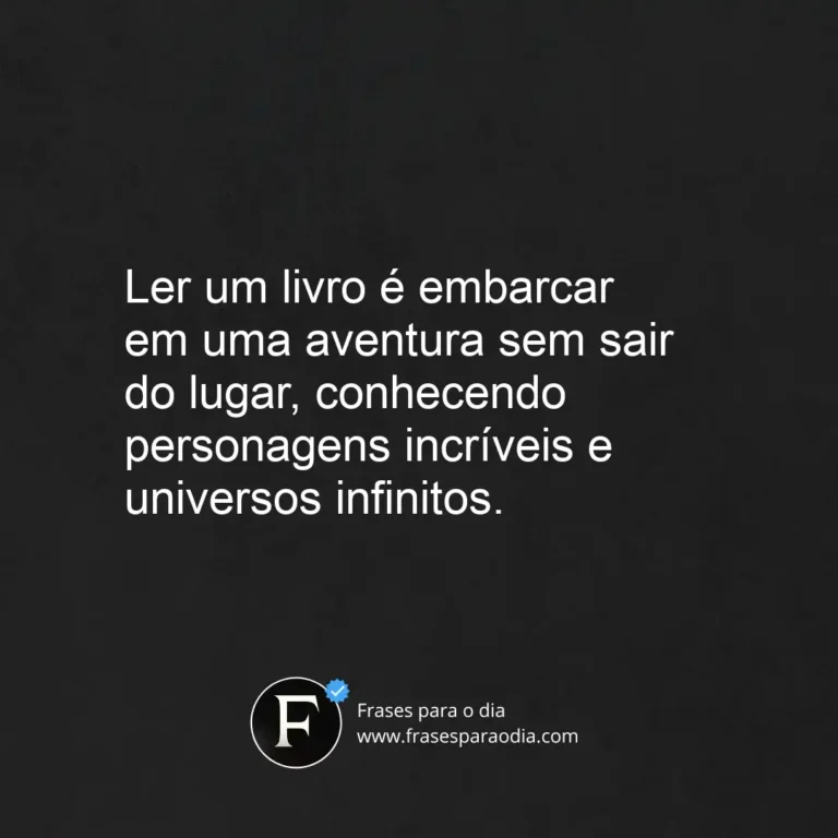 Frases sobre livros