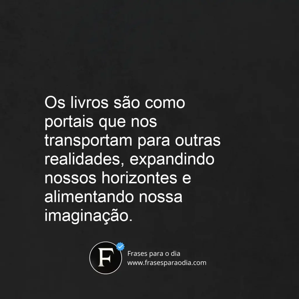 Frases sobre livros