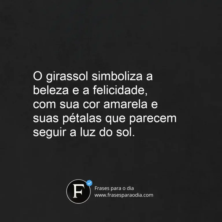Frases de girassol