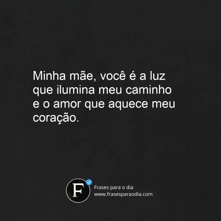 Frases de homenagem para mãe